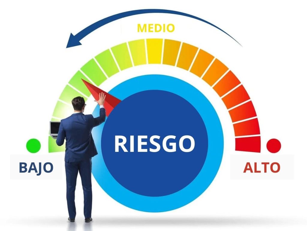 bajo riesgo de accidentes laborales